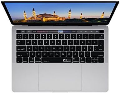 KB Covers Turkish QWERTY ISO Keyboard Cover with MacBook Pro Touch Bar (Late 2016) 19115