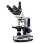 SWIFT Microscope Compound Trinocular SW350T, Research-Grade for Lab, 40X-2500X Magnification, with Wide-Field 10X, 25X Eyepieces, Siedentopf Head, Camera-Compatible, Mechanical Stage, Abbe Condenser