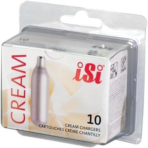 iSi 10-Pack N2O Cream Whipper Chargers