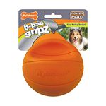 Nylabone Gripz Deflated Basketball Dog Toy, Medium