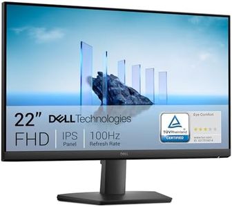Dell 22 Monitor - SE2225HM, Full HD (1920x1080), 100Hz, VA, 5ms, VESA (100x100mm), HDMI, VGA, 3 Year Warranty, Black