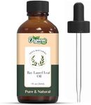 Organic Zing Bay Laurel Leaf (Laurus Nobilis) Oil | Pure & Natural Essential Oil for Skincare, Hair Care & Massage - 30ml/1.01fl oz