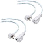 Cable Matters 2-Pack Braided Low Pr