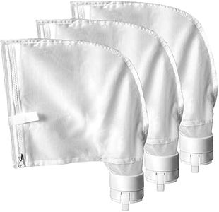 3 Pack Zippered Bag Fits for Polaris 360, 380 Pool Cleaner All Purpose Filter Bag for Polaris Filter Bag