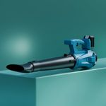 Lifelong 21V Cordless Leaf Blower with Battery & Charger 6-Speed, Lightweight, for Home, Garden, Car & Dust Cleaning, Blue