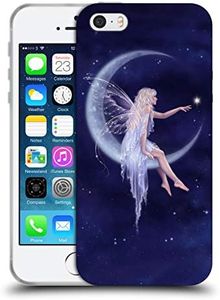 Official Rachel Anderson Birth of A Star Pixies Soft Gel Case Compatible for Apple iPhone 5 / iPhone 5s / iPhone SE 2016