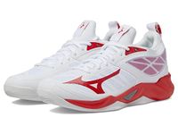 Women's Wave Dimension Shoe - White-RED