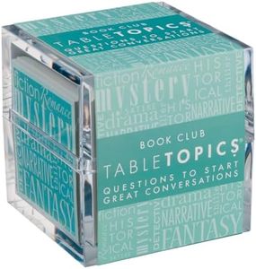 TableTopics Book Club - 135 Conversation Starter Question Cards for Book Lovers, Reading Enthusiasts, Teachers, & Students. Inspiring Discussion Questions for Any Book!