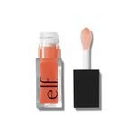 e.l.f. Glow Reviver Lip Oil, Nourishing Tinted Lip Oil For A High-shine Finish, Infused With Jojoba Oil, Vegan & Cruelty-free, Coral Fixation