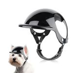 NAMSAN Small Pet Dog Helmet with Ear Hole Motorcycle Dog Helmet Multi-Sport Dog Hard Hat Outdoor Bike Doggy Cap for Dogs, Small