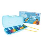 Percussion Workshop KB27N 27 Colour Note Chromatic Glockenspiel with Case Multi-coloured