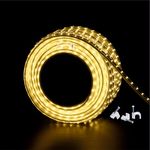 DOJI led Strip Lights Energy Saving led Rope Light Waterproof Strip Lights for Room | led Strip Light for False Ceiling | Home Decor Lights | Home Decoration | Diwali | Decore (50 Meter, Warmwhite)