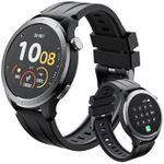 TRUEFREE Watch 1 Smart Watches for Men Women (Make/Answer Calls), 1.53" Fitness Tracker With Heart Rate SpO2 Sleep Stress Monitor 127 Sports Modes IP68 Waterproof, Smartwatch for iPhone Android Phones