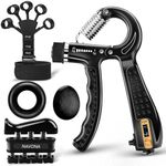 5 PCS Grip Strength Trainer Kit, Ha