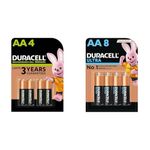 Duracell Rechargeable AA 1300mAh Batteries, Pack of 4