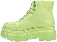 Melissa Rebel Boot for Women, Green, 9