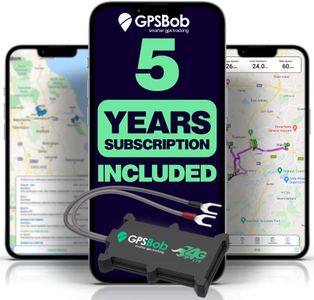 GPSBob 4G Wired GPS Tracker – 5-Year Subscription