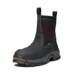 Timberland PRO Men's Stockdale Pull-on Alloy Safety Toe Waterproof Industrial Work Boot, Black-2024 New, 9