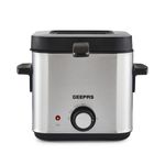 GEEPAS Deep Fat Fryer – Adjustable Thermostat, Viewing Window, Cool-Touch Handle, Non-Stick Inner Pot, Indicator Light and Compact to Family-Size Options (1.5L)