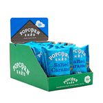 Popcorn Shed Salted Caramel Popcorn Snack Pack, 24g (Pack of 16), Salted Caramel & Belgian Milk Chocolate Popcorn, Gluten Free, Natural & Vegetarian Lunch Box & Movie Night Snacks, 384g