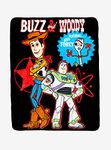 Disney Pixar Toy Story 4 Woody Buzz & Forky Throw Blanket MULTI One Size