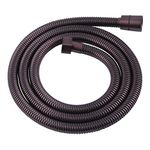 Hand Shower Hose 59", Angle Simple Flexible Stainless Steel Shower Head Hose, Handheld Shower Sprayer Replacement Hose, Oil Rubbed Bronze