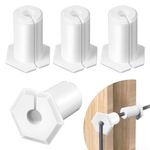 Saillong Cable Routing Kit Compatible with Starlink Ethernet Cable Rubber Cable Grommet for 3/4 Inch Wall Hole Cable Feed Through Bushing Compatible with Starlink Cable Router Ethernet Adapter (4 Pcs)