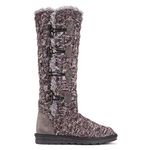 MUK LUKS Women's Felicity Boots Fashion, Medium, Purple, 11