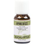 HoMedics Eucalyptus Aromatherapy Therapeutic Grade Essential Oil for a Diffuser