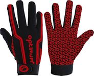 Optimum Thermal Liner Velocity Gloves | Cushioned, Breathable, Warm Padded | Enhanced Grip for Rugby, Football, Cycling | Multi Color Senior & Junior Sizes