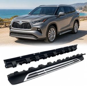 HEKA S-Steel Running Boards Side Steps Fit for Highlander 2020-2026 L LE XLE XSE Platinum Limited Hybrid Bronze Edition XU70 Nerf Bars