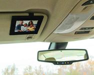 VISOR FRAMES - A Picture Frame for Your Car (Classic Black) Fits Standard Wallet Size Photo (2.5 inches x 3.5 inches) - Rotating Clip for Landscape or Portrait Position - Made in Detroit, USA