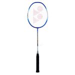 YONEX ZR 100 Light Aluminium Strung Badminton Racket with Full Racket Cover (Blue) | For Beginners | 95 grams | High Durability