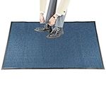 Comfy Feet Light Blue Heavy-Duty Carpet Floor Mat - Waffle - 60" x 36" - 1 Count Box