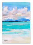 The Hebides Greeting Cards by Artist Peter Tarrant | Unique Blank Greeting Cards | Pack of 6 Note cards with envelopes | Sending your greetings with paintings of the Hebrides.