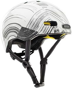 Nutcase Street-Granite Casco Adulto Unisex, Multicolore, M