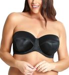 Sculptresse by Panache Women's 9670 Dana Strapless Bra, Black, (42) DD