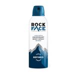 Rock Face Refined Body Spray Deodorant 200ml | Sandalwood & Cedar Scent | Fast Absorbing | Non Staining | Long Lasting