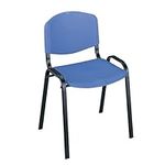 Safco 4185BU Contour Stacking Chair