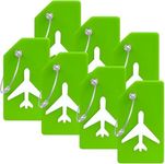 7 Pack Silicone Luggage Tag Baggage