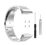 For Garmin Approach S10 / Forerunner 35 / Forerunner 30 Bracelet Stainless Steel Silver