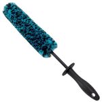 VIKING Wheel Brush, Wheel Cleaner and Barrel Brush, Teal, 16 inch x 2.4 inch