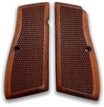 ZibGrips Classical Series Browning Hi Power Wood Grips, Browning Hi-Power Wood Grip, HP 14 Grips, Browning hi Power Cachas - Empuñadura, Pistol Grip, Veteran Gift (Classic Cherry)