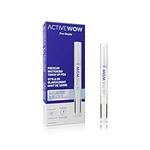 Active Wow 24K Whitening Pen for Teeth - Tooth Whitening Pen, Pen Whitening Teeth, Teeth Stain Remover, Gel Pen, Dental Grade Formula Whitening Pens, Fluoride Free, No Sensitivity, Easy to Use - Mint