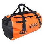 Lomo Blaze 60L Expedition Holdall Duffel Rucksack Bag with Zip Orange