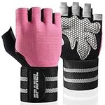 SPAREL Workout Gloves for Women wit