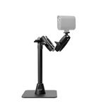 Logitech for Creators Mevo Table Stand, Versatile and Stable Stand for Mevo Cameras at a Table or Desk - Black