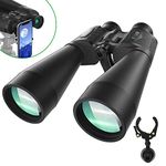 ESSLNB Giant Binoculars Astronomy 15X70 with Phone Adapter Tripod Adapter and Carrying Bag FMC Waterproof Binoculars for Adults Kids