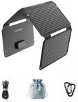GEYOTO 45W Solar Panel Charger Fast Charging for Phone PD 25W USB-C/USB-A | 26% High Efficiency,IP68 Waterproof,Portable Solar Panel for iPhone,iPad,Power Bank,Tablets,Camping,Backpacking,Hiking