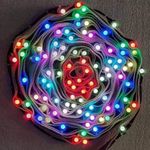 SEER Pixel led Niwar patta RGB Colour/Multi Color Light 90 LED Lights on Belt (40 feet) Long with Copper Controller and Power Supply Diwali/Wedding/Christmas/Decorations 1